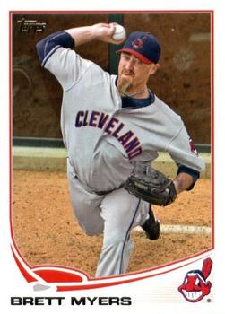 2013 Topps Cleveland Indians #CLE-8 Brett Myers Front