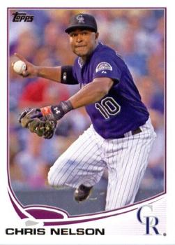 2013 Topps Colorado Rockies #COL-6 Chris Nelson Front