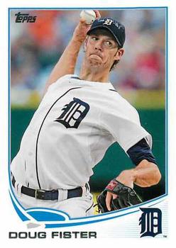 2013 Topps Detroit Tigers #DET3 Doug Fister Front