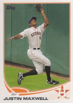 2013 Topps Houston Astros #HOU-13 Justin Maxwell Front