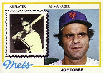 1978 Topps #109 Joe Torre Front