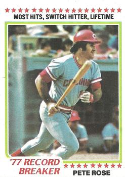 1978 Topps #5 Pete Rose Front