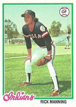 1978 Topps #11 Rick Manning Front