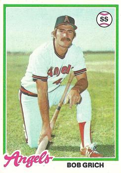 1978 Topps #18 Bob Grich Front