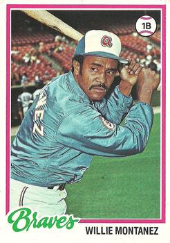 1978 Topps #38 Willie Montanez Front