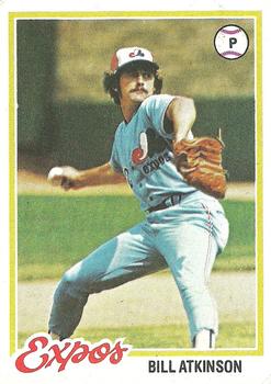 1978 Topps #43 Bill Atkinson Front