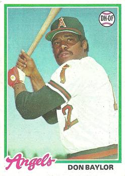 1978 Topps #48 Don Baylor Front
