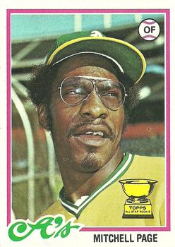 1978 Topps #55 Mitchell Page Front