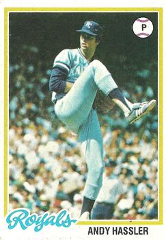 1978 Topps #73 Andy Hassler Front