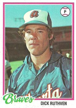 1978 Topps #75 Dick Ruthven Front