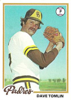 1978 Topps #86 Dave Tomlin Front