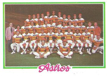 1978 Topps #112 Houston Astros Front