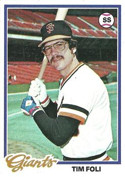 1978 Topps #167 Tim Foli Front