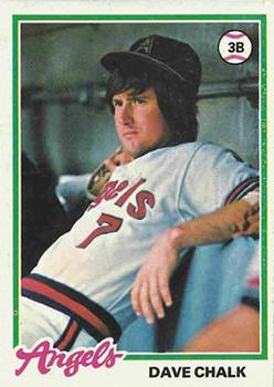 1978 Topps #178 Dave Chalk Front