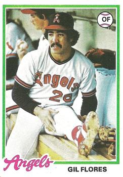 1978 Topps #268 Gil Flores Front