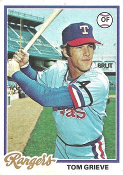 1978 Topps #337 Tom Grieve Front
