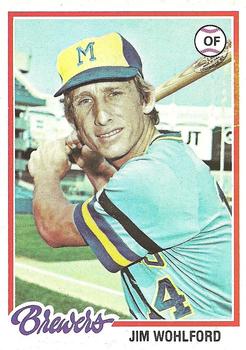 1978 Topps #376 Jim Wohlford Front