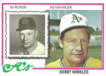 1978 Topps #378 Bobby Winkles Front