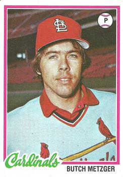 1978 Topps #431 Butch Metzger Front
