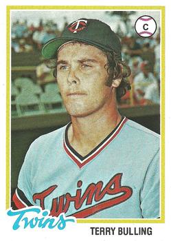 1978 Topps #432 Terry Bulling Front