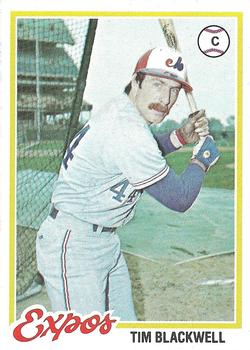 1978 Topps #449 Tim Blackwell Front