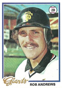 1978 Topps #461 Rob Andrews Front