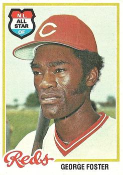 1978 Topps #500 George Foster Front