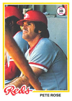 1978 Topps #20 Pete Rose Front