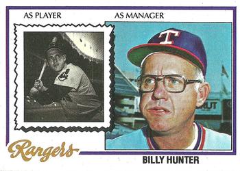 1978 Topps #548 Billy Hunter Front