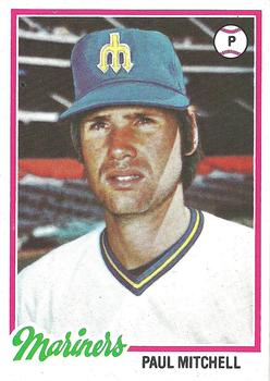 1978 Topps #558 Paul Mitchell Front