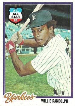 1978 Topps #620 Willie Randolph Front