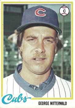 1978 Topps #688 George Mitterwald Front