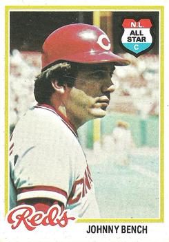 1978 Topps #700 Johnny Bench Front