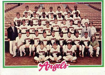 1978 Topps #214 California Angels Front