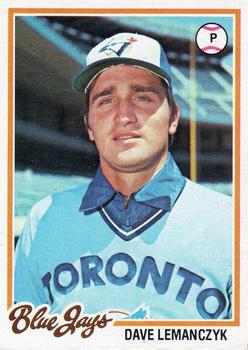 1978 Topps #33 Dave Lemanczyk Front