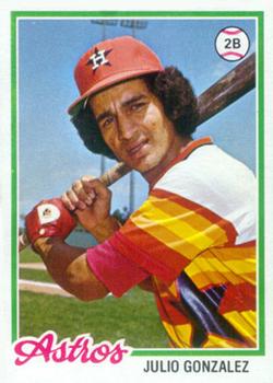 1978 Topps #389 Julio Gonzalez Front