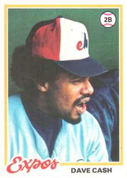1978 Topps #495 Dave Cash Front
