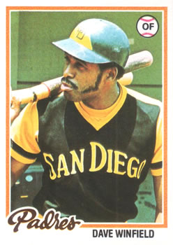 1978 Topps #530 Dave Winfield Front