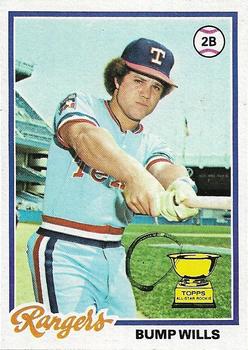 1978 Topps #23 Bump Wills Front
