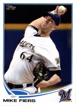 2013 Topps Milwaukee Brewers #MIL11 Mike Fiers Front