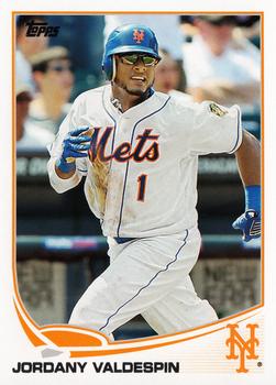 2013 Topps New York Mets #NYM7 Jordany Valdespin Front