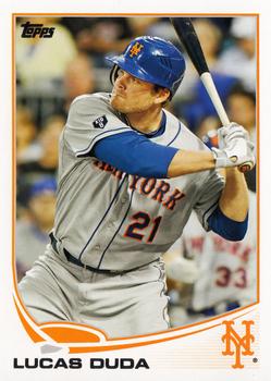 2013 Topps New York Mets #NYM14 Lucas Duda Front