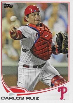 2013 Topps Philadelphia Phillies #PHI-11 Carlos Ruiz Front