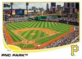 2013 Topps Pittsburgh Pirates #PIT17 PNC Park Front