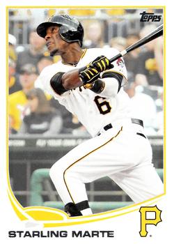2013 Topps Pittsburgh Pirates #PIT2 Starling Marte Front