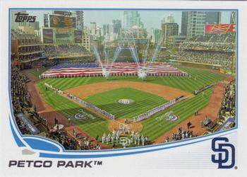 2013 Topps San Diego Padres #SDP17 Petco Park Front