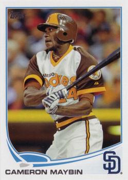 2013 Topps San Diego Padres #SDP6 Cameron Maybin Front