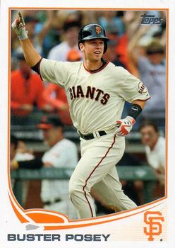 2013 Topps San Francisco Giants #SFG-1 Buster Posey Front
