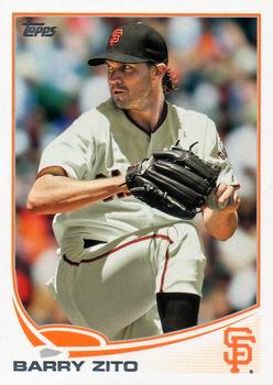 2013 Topps San Francisco Giants #SFG-7 Barry Zito Front