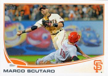 2013 Topps San Francisco Giants #SFG-10 Marco Scutaro Front